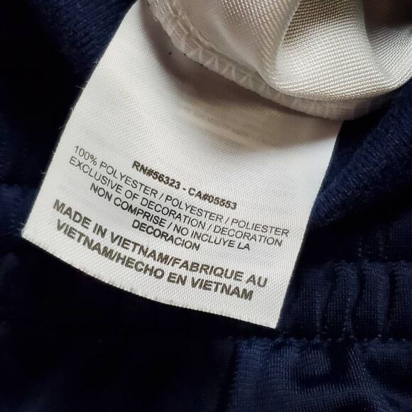 Nike Basketball Men’s Medium Navy Blue Track Warm Up Pants - Picture 4 of 6